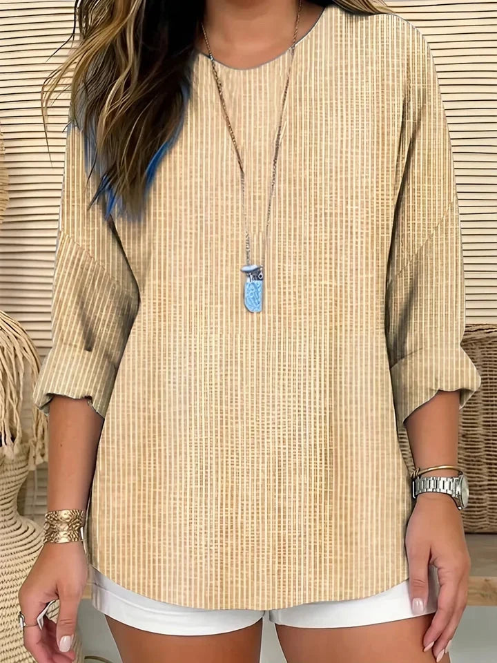 Cecilia | Trendy Striped Blouse